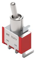 WURTH ELEKTRONIK 472121020421 TOGGLE SW, SPDT, 1A, 30VDC, TH