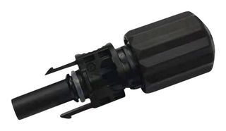 AMPHENOL INDUSTRIAL H4SMC4DMS CABLE CONN, MALE, MINUS, IP68, 1.5KV/20A ROHS COMPLIANT: YES