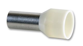 MULTICOMP PRO E10-12-IVORY FERRULE, 8AWG, 22MM, NYLON, IVORY, PK100