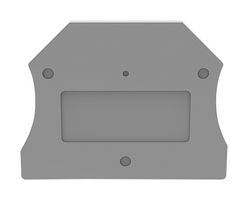 MULTICOMP PRO MP012905 END COVER, 1.5MM WIDTH, GRY