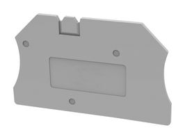 MULTICOMP PRO MP012906 END COVER, 1.5MM WIDTH, GRY