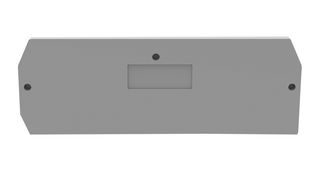 MULTICOMP PRO MP012910 END COVER, 2.5MM WIDTH, GRY