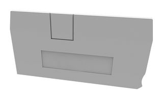 MULTICOMP PRO MP012911 END COVER, 1.5MM WIDTH, GRY