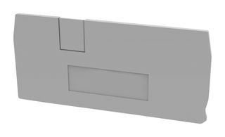 MULTICOMP PRO MP012912 END COVER, 2.2MM WIDTH, GRY