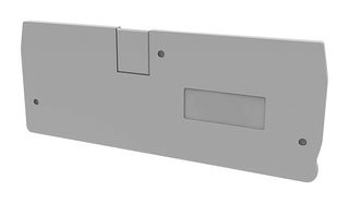MULTICOMP PRO MP012913 END COVER, 2.2MM WIDTH, GRY