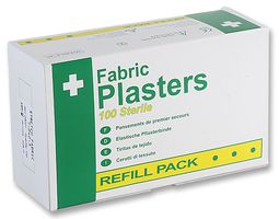 SAFETY FIRST AID GROUP D8001 FABRIC PLASTERS 7.5 X 2.5CM (100)