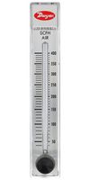 DWYER RMB-82-SSV FLOWMETER, LIQUID, 1-12GPH