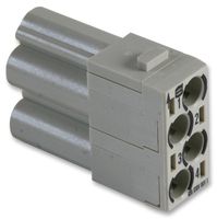 HARTING 09 14 004 3041 MODULE, 4WAY, MALE, CC PROTECTED
