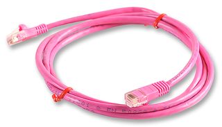 PRO SIGNAL PS11067 PATCH LEAD,  CAT 5E,  10M PINK