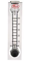 DWYER VFA-7-BV FLOWMETER, 5 TO 50SCFH, 100PSI