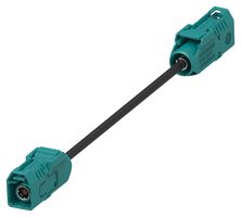 TE CONNECTIVITY 2081376-1 CABLE ASSY, FAKRA JACK-JACK, 11.8"