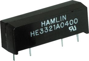 LITTELFUSE HE3321A1200 RELAY, REED, SPST-NO, 200VDC, 0.5A, THT
