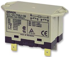 OMRON ELECTRONIC COMPONENTS G7L-2A-TUB-80-CB AC200/240 RELAY, DPST-NO, 277VAC, 25A