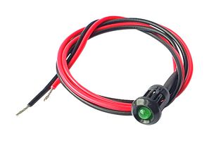 CML INNOVATIVE TECHNOLOGIES TA300013 LED PANEL INDICATOR, GREEN, 6MM, 2.3VDC