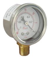 DWYER SG1-B10121N PRESSURE GAUGE, 30INCH-HG, 1/8"NPT