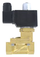 DWYER SSV-B4N4 SOLENOID VALVE, 2 WAY/NO, 24VDC, 1/2"