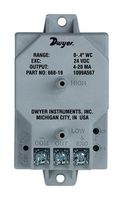 DWYER 668-18 PRESSURE TRANSMITTER, DIFF, 50INCH-H2O