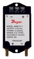 DWYER 668D-09-1 PRESSURE TRANSMITTER, DIFF, 50INCH-H2O