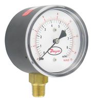 DWYER LPG3-D8622N PRESSURE GAUGE, 100INCH-H2O