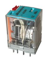 DURAKOOL DX3-2013-23-1024-WTL INDUSTRIAL RELAY, 3PDT, 24V, 7A, SOCKET