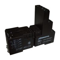 DURAKOOL D18F-4Z-C5 RELAY SOCKET, 10A, 300VAC, 14PIN, DIN