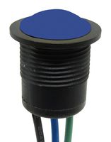 MULTICOMP PRO MPMD16-P2107Z-L001 PB SWITCH, SPDT, 2A, 24VDC, BLUE