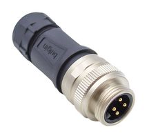 BULGIN LIMITED PXPTPU78FIM04ASTM22 SENSOR CONN, 7/8", PLUG, 4POS, CABLE
