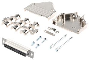 MULTICOMP PRO MP013633 D SUB CONN, RCPT, DB, 25POS, SOLDER CUP