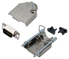 MULTICOMP PRO MP013648 D SUB CONN, PLUG, DE, 9POS, SOLDER CUP
