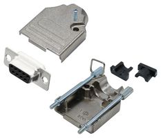 MULTICOMP PRO MP013649 D SUB CONN, RCPT, DE, 9POS, SOLDER CUP