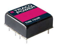 TRACO POWER THN 15-7223UIR DC-DC CONV, 15V/-15V, 0.5A