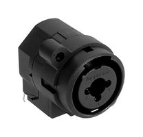 AMPHENOL AUDIO ACJC9HLBULK CONN, XLR AUDIO, R/A JACK, 3POS