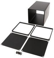 HAMMOND 1455NS1601BK ENCLOSURE, SMALL, ALUMINIUM, BLACK