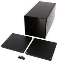 HAMMOND 1455NS2202BK ENCLOSURE, SMALL, ALUMINIUM, BLACK