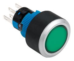 MULTICOMP PRO MPAB-PB-1064 PB SW, DPST-NO/DPST-NC, 5A/250VAC, PANEL