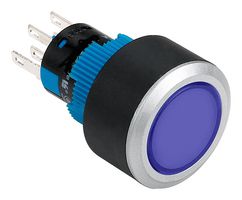 MULTICOMP PRO MPAB-PB-1070 PB SW, DPST-NO/DPST-NC, 5A/250VAC, PANEL