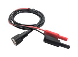 MUELLER ELECTRIC AI-21.020-1.2M BNC PLUG-4MM BANANA PLUG, BLK, RED, 1.2M