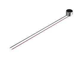 PUI AUDIO AOM-6738L-LW100-R MICROPHONE, ECM, OMNIDIRECTIONAL, 2K2