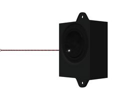 PUI AUDIO ASE04508MR-LW150-WP-R SPEAKER, 80DBA, 420HZ, 8R, 420HZ-20KHZ