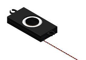 PUI AUDIO ASE06008MR-LW150-R SPEAKER, 83DBA, 500HZ, 8R, 400HZ-20KHZ
