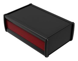 ROSE 75025100 ENCLOSURE, ELECTRONIC, ALUM, JET BLACK