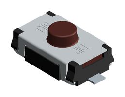 MULTICOMP PRO MPTAEF-25SA-V-T/R TACTILE SW, SPST-NO, 0.05A, 12VDC, SMD