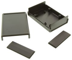 HAMMOND 1593LBK Enclosure, 1593 Series, Ergonomic, Reces
