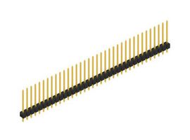 FISCHER ELEKTRONIK SL 11 190 36 G PIN HEADER, 36POS, 1ROW, 2.54MM, THT