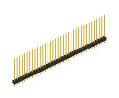 FISCHER ELEKTRONIK SL 11 265 36 G PIN HEADER, 36POS, 1ROW, 2.54MM, THT