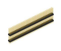 FISCHER ELEKTRONIK SL 14 147 72 G PIN HEADER, 72POS, 2ROW, 2.54MM, THT