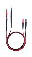 TESTO 0590 0012 TEST LEAD SET, BLACK/RED, 1KV, 1.25M
