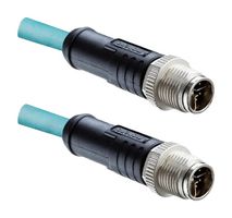 AMPHENOL LTW MSXS08ML-SXSML-SX002 CABLE ASSY, M12 PLUG-PLUG, 2M
