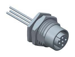 AMPHENOL LTW M12A-05PFFC-SF8C15 CABLE ASSY, M12 RCPT-FREE END, 150MM