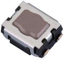 E-SWITCH TL1030AF500AQJ TACTILE SWITCH, 0.05A, 12VDC, 500GF, SMD